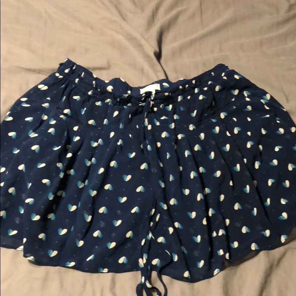 Blue heart skirt